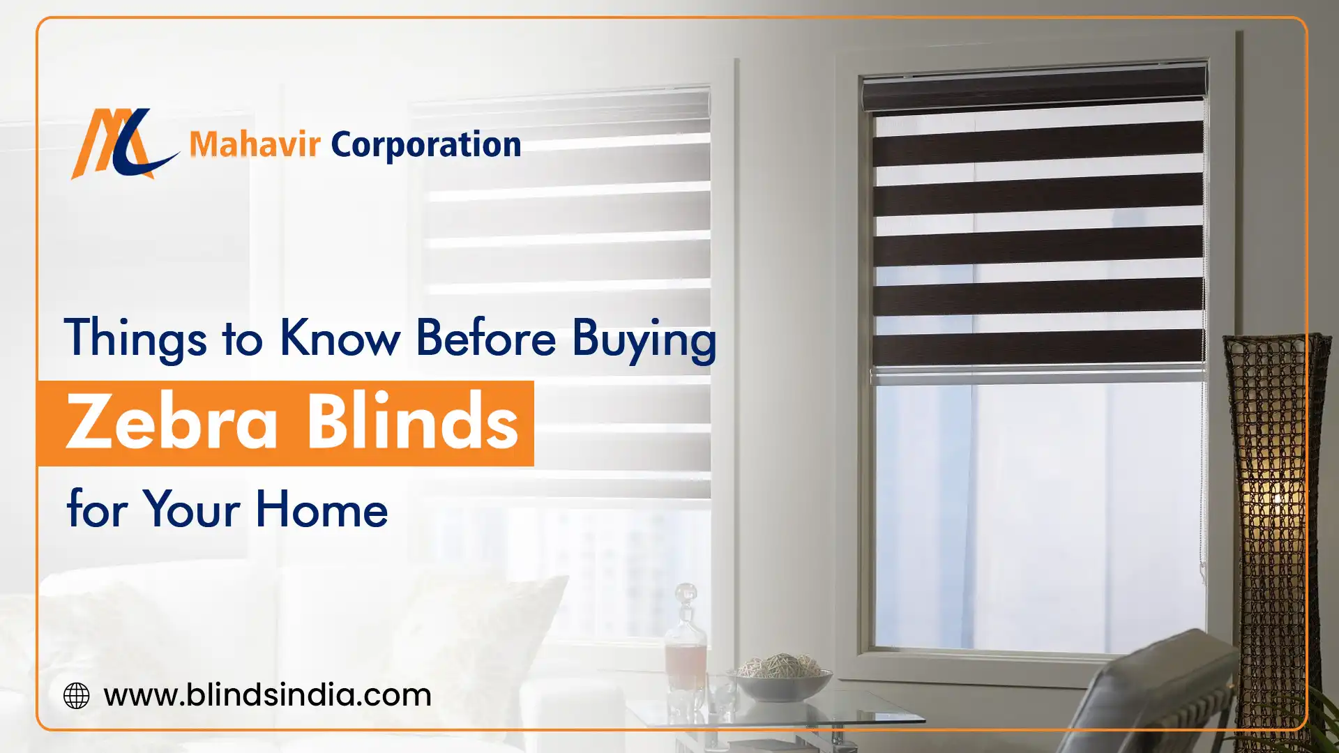 Zebra Blinds Manufacturers in Mumbai