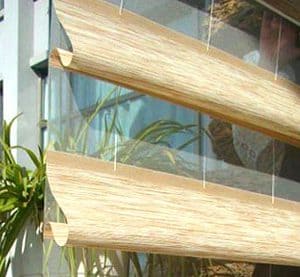 Open Roman Blinds
